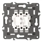 Переключатель для жалюзи (кноп), 10АХ-250В, Эра12, механизм (10/100/3000)12-1110-99