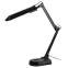 Светильник настольный с лампой PL на струбцине и с основанием черный NL-202-G23-11W-BK ЭРА