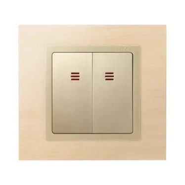 Клавиши (2 шт) для 75393-, 75394-39, S82,82N, шампань