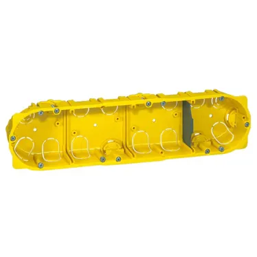 Batibox Коробка установочная гипрок х4 глубина 40мм