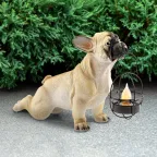 Фигура садовая ERASF22-04 из полистоуна Французский бульдог 33 см