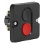 Пост управления ПКЕ 622 У2, 10А, 660В, чёрный и красный цилиндр, в нишу, IP54