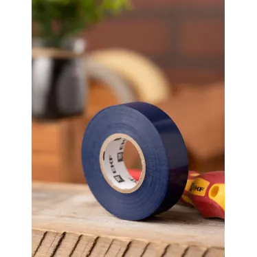 Изолента ПВХ синяя 19мм 20м серии SafeFlex