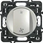 Клавиша вентиляции титан