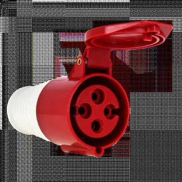 Розетка кабельная 16А 3Р+Е IP44 переносная 380В