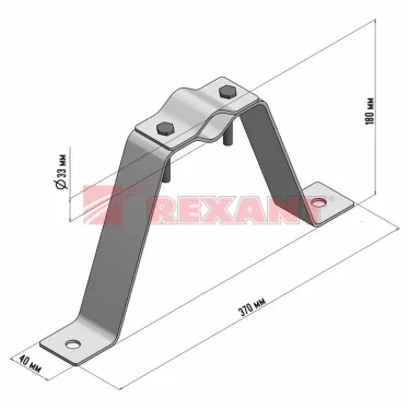 Кронштейн для мачты Крым-1,