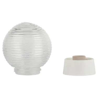 Светильник НБП 01-60-004 с прямым основанием Гранат стекло IP20 E27 max 60Вт D150 шар