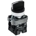 Переключатель LA167-BDF53 3 полож. 2з черный