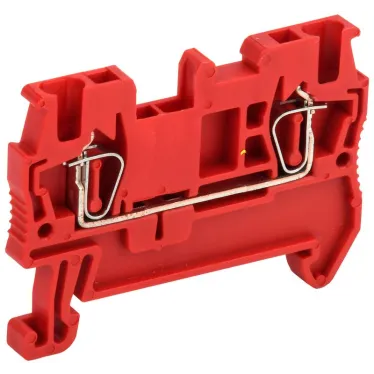 Клемма пружинная КПИ 2в-1,5 17,5А красный
