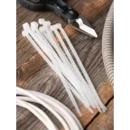 Хомут P6.6 стандартный белый 4.6x180 (100шт) FlexLock PROxima