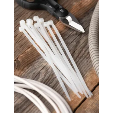 Хомут P6.6 стандартный белый 4.6x180 (100шт) FlexLock PROxima