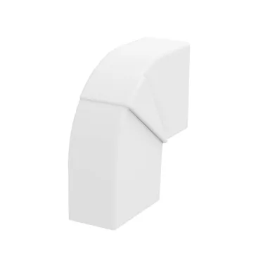 Угол плоский кабель-канала WDK 12x22 мм, ПВХ белый