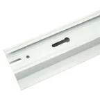 Шинопровод встраиваемый для трековых светильников 2м белый (в наборе токовод заглушка крепление)