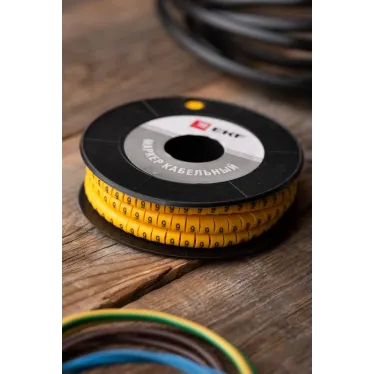 Маркер кабельный 4.0кв.мм 9 (500ед) (ЕС-2)