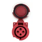 Розетка стационарная внутренняя 3242 3Р+РЕ 32А 380В IP67 PROxima