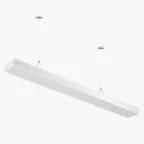 Светильник светодиодный Geometria Block SPO-114-W-40K-036 36Вт 4000К 2800Лм IP40 1200х130х50 белый подвесной