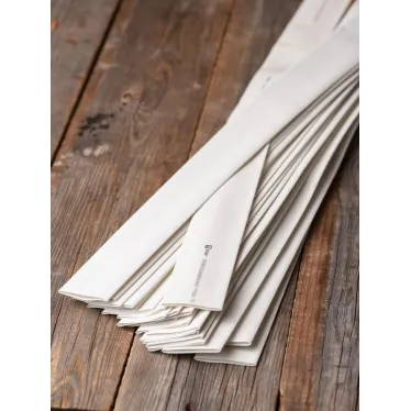 Трубка термоусаживаемая ТУТ нг 40/20 белая в отрезках по 1м PROxima