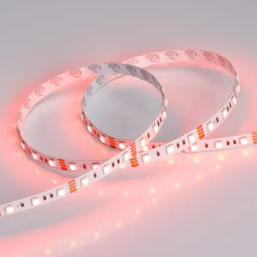 Лента RT-B60-10mm 12V RGB (14.4 W/m, IP20, 5060, 5m) (, Открытый)