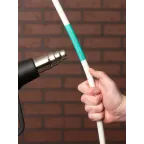 Трубка термоусаживаемая ТУТ нг 16/8 зелёная рулон PROxima