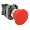 Кнопка BC42 Грибок красная NC