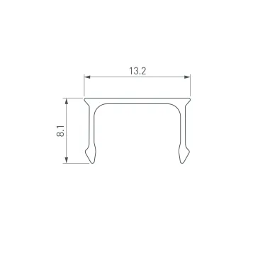 Держатель S2-LINIA55-F Set | 021191 | Arlight