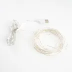 Гирлянда линейная Роса LED 2700К 10м USB