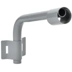 LIGHTING Кронштейн КР-1 D-60мм L-350мм под монтажную ленту 1 хомут серый IEK