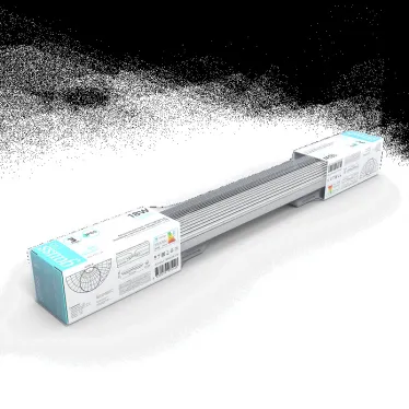 Светильник промышленный линейный ДСП 18 Вт 2160 лм 4000К AC 220В IP65 600х58х60мм ССП-176 матовый сквозная проводка соеденяется в линию EVO Gauss