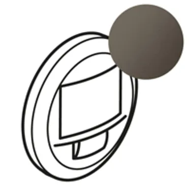 Celiane Лицевая панель датчика движения двухпроводного 250Вт без нейтрали ручное управление 067226 графит