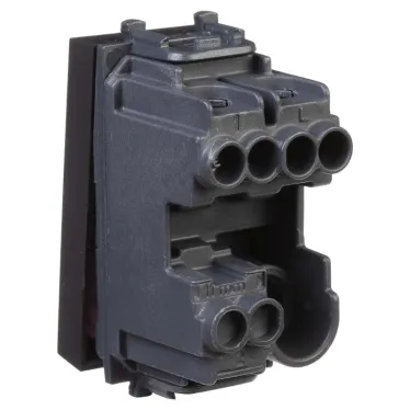 Avanti Кнопка модульная, , Черный матовый, 1 модуль