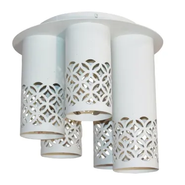 Светильник Касабланка 151 бел. муар НПБ 01-5х60-157 Е27 ИУ