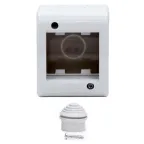 VIVA Коробка модульная настенная для электроустановочных изделий IP40 2 модуля