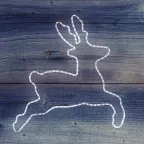 Фигура Снежинка из гибкого неона, 60х60 см, цвет свечения теплый белый | 501-326 | NEON-NIGHT