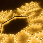 Фигура ARD-SNOWFLAKE-M10-1000x900-504LED Warm (230V, 31W) (Ardecoled, IP65) | 034259 | Arlight