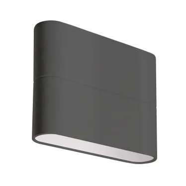 Светильник SP-WALL-FLAT-S110x90-2x3W Warm3000 (GR, 120 deg, 230V) (Arlight, IP54 Металл, 3 года) | 032410 | Arlight