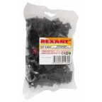 Площадка для крепления стяжки ПС-2 22x16 мм черная 100 шт,