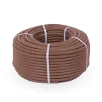 Труба гофрированная ПВХ легкая бук с/з д16 (50 м/уп)