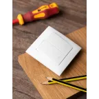 Валенсия выключатель 2-кл. 10А белый проходной