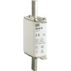 Плавкая вставка предохранителя ППНИ-33, габарит 0,   2А    | DPP20-002 | IEK