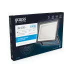 Прожектор светодиодный Qplus 300W 36000lm 6500K 175-265V IP65 черный LED 1/2 | 613511300 | Gauss
