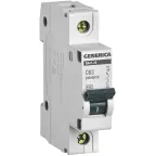 Выключатель автоматический однополюсный ВА47-29 63А C 4,5кА | MVA25-1-063-C | GENERICA