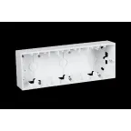 15 Коробка для наружного монтажа на 3 поста белый