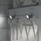 Прожектор светодиодный Qplus 400W 48000lm 6500K 175-265V IP65 графитовый линзованный 40° | 690511400L | Gauss