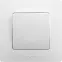 Выключатель одноклавишный, белый винтовые зажимы 10АХ
