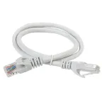 Патч-корд категория 5е UTP 1.5м PVC серый