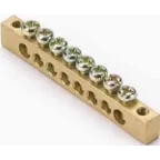 Шина нулевая 6х9 (8групп/край) ШН-102