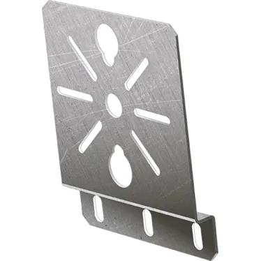 Пластина монтажная вертикальная горячеоцинкованная