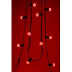 Лампа светодиодная для Белт-Лайт диод. шар, красн., 4SMD, 1W, E27 ERARL45-E27 LED Р45-1W-E27