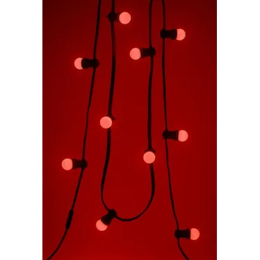 Лампа светодиодная для Белт-Лайт диод. шар, красн., 4SMD, 1W, E27 ERARL45-E27 LED Р45-1W-E27