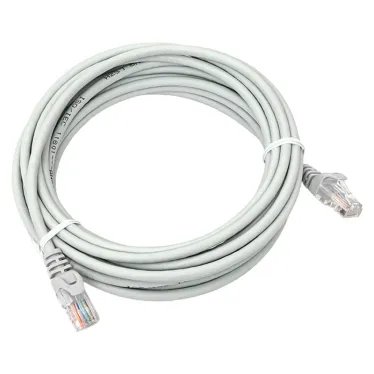 Патч-корд TERACOM PRO Cat.5E неэкранированный UTP оболочка LSZH серый (5.0м)